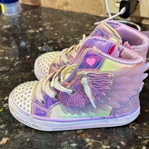 Skechers Twinkle Toes Light Up Sneakers! Size 9